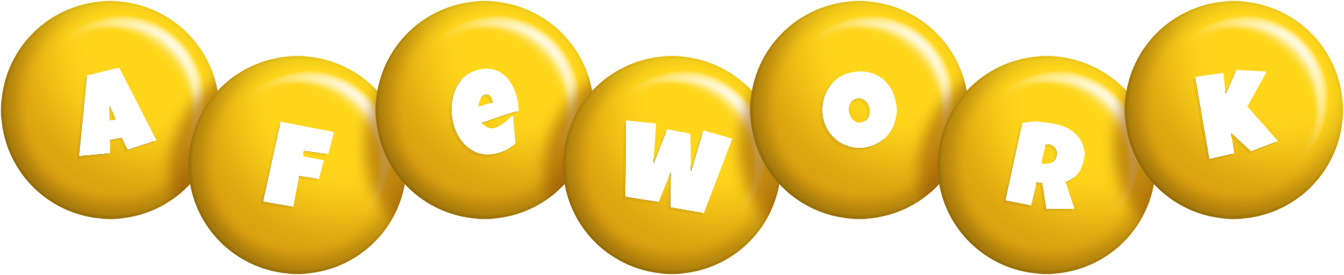 Afework candy-yellow logo