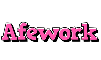 Afework girlish logo