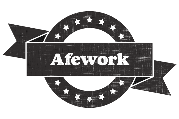 Afework grunge logo
