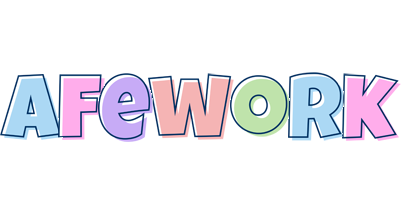 Afework pastel logo