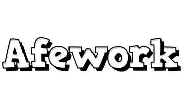 Afework snowing logo