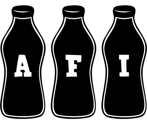 Afi bottle logo