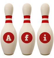 Afi bowling-pin logo
