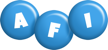 Afi candy-blue logo