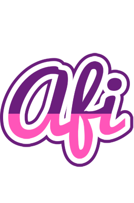Afi cheerful logo