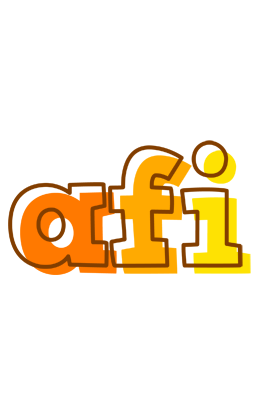 Afi desert logo