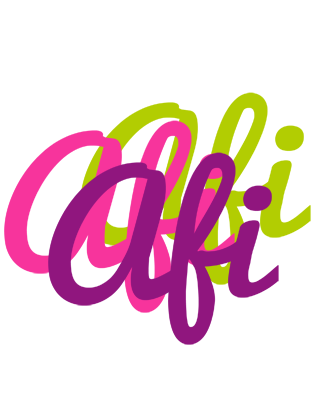 Afi flowers logo