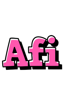 Afi girlish logo