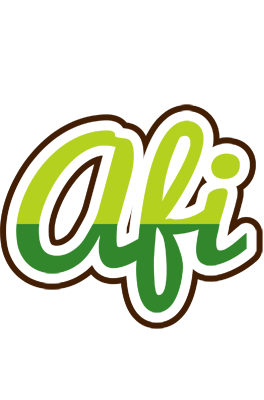 Afi golfing logo