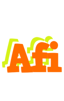 Afi healthy logo