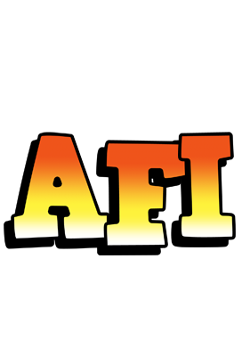 Afi sunset logo