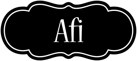 Afi welcome logo