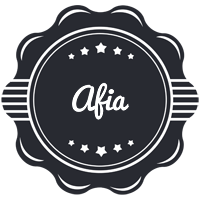 Afia badge logo