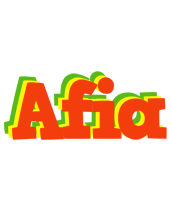 Afia bbq logo