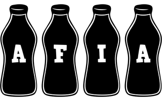 Afia bottle logo