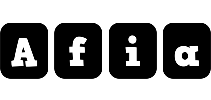 Afia box logo