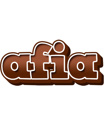 Afia brownie logo