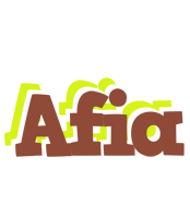 Afia caffeebar logo