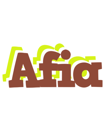 Afia caffeebar logo