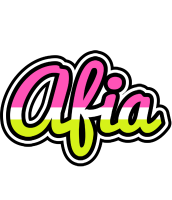 Afia candies logo