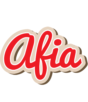 Afia chocolate logo