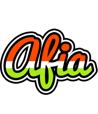 Afia exotic logo