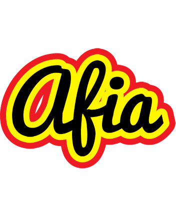 Afia flaming logo