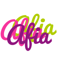 Afia flowers logo