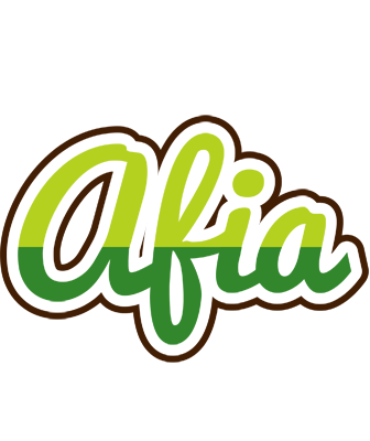 Afia golfing logo