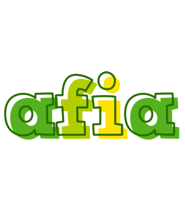 Afia juice logo