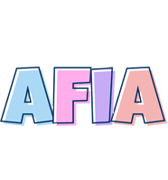Afia pastel logo