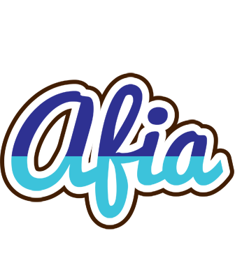 Afia raining logo