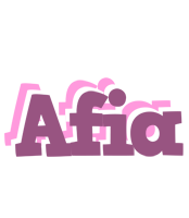 Afia relaxing logo