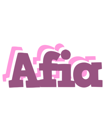 Afia relaxing logo