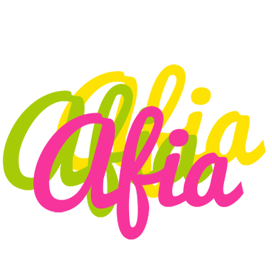 Afia sweets logo