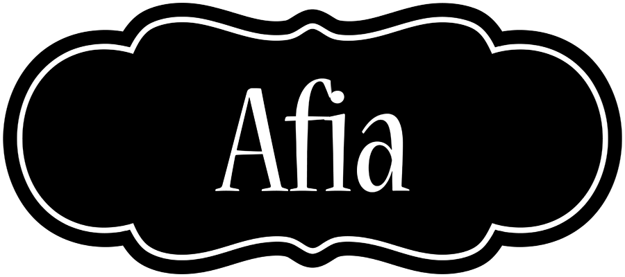 Afia welcome logo