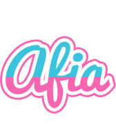 Afia woman logo