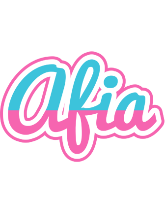 Afia woman logo
