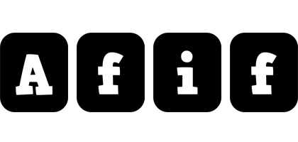 Afif box logo