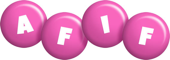 Afif candy-pink logo