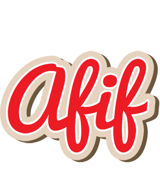 Afif chocolate logo