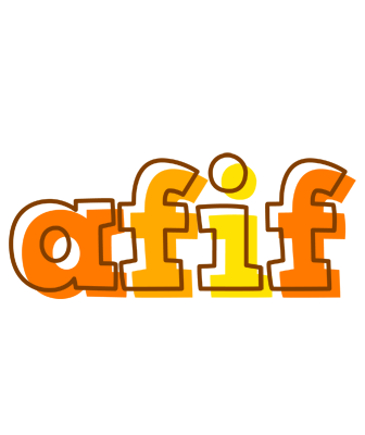 Afif desert logo