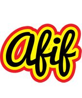 Afif flaming logo