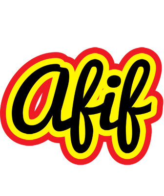 Afif flaming logo