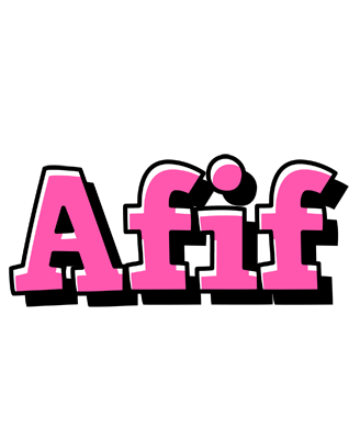 Afif girlish logo