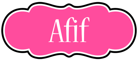 Afif invitation logo