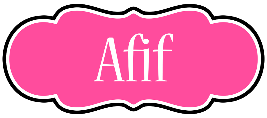 Afif invitation logo