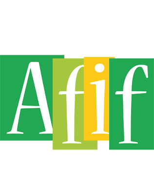 Afif lemonade logo