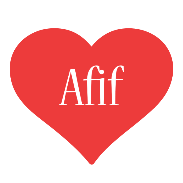 Afif love logo