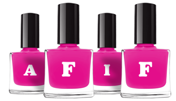 Afif nails logo